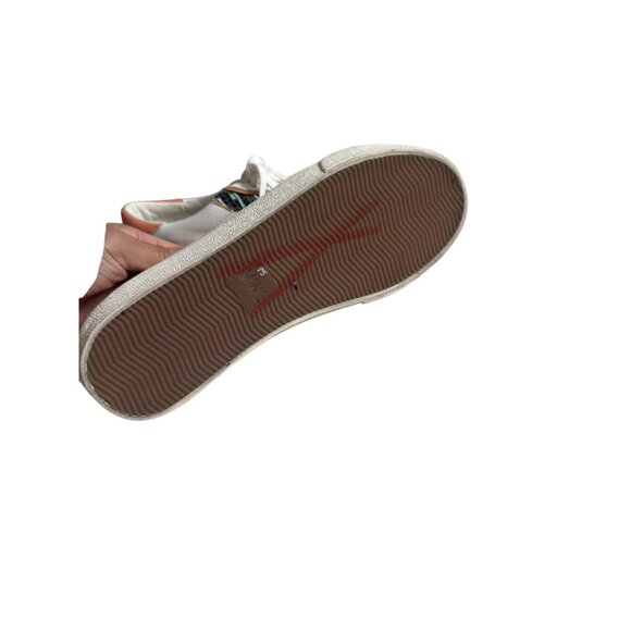 MADEWELL Women's Ruffle Leather Trainers Sneakers Size 7.5 - Picture 5 of 9